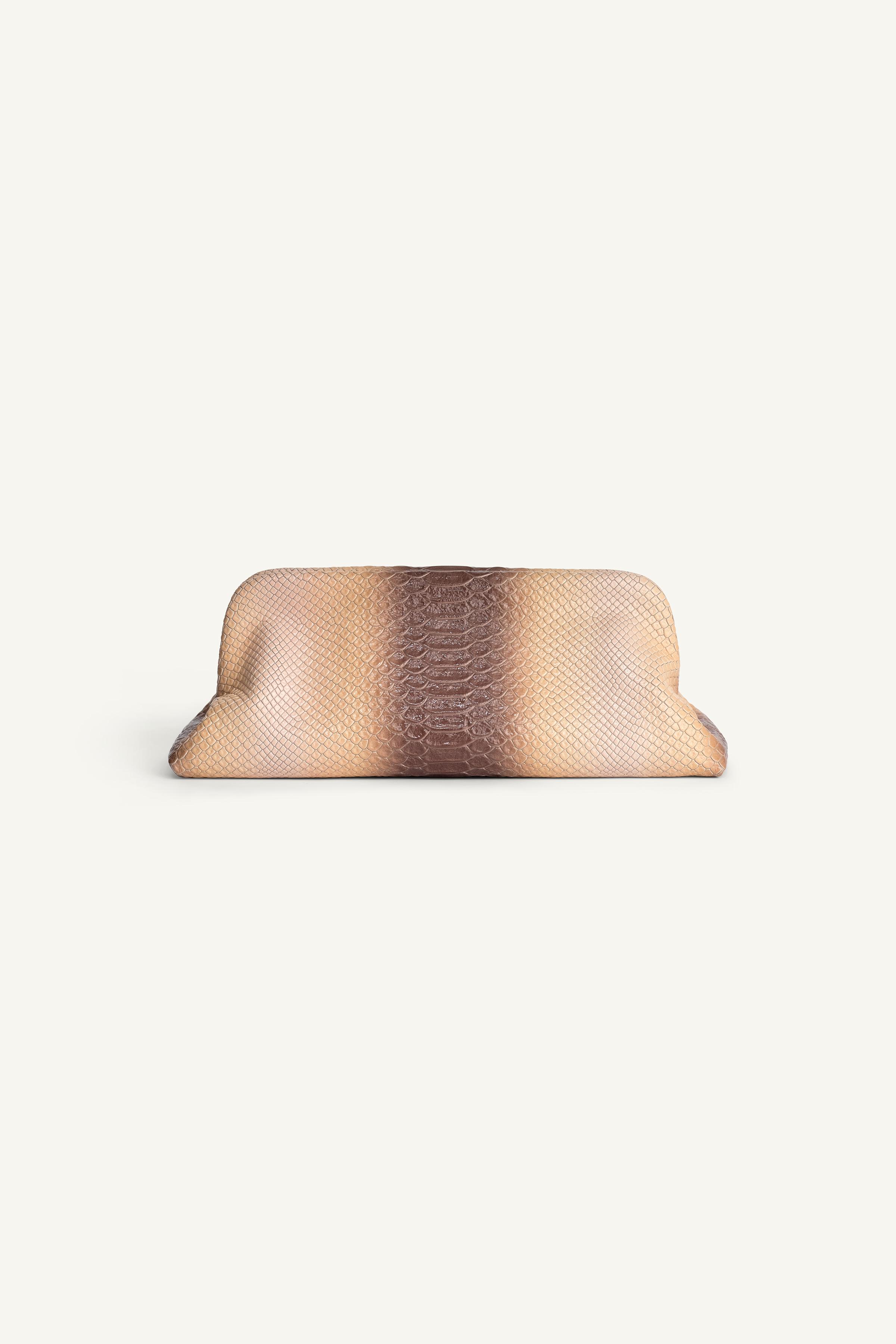 LIMITED EDITION EMBOSSED LEATHER POUCH